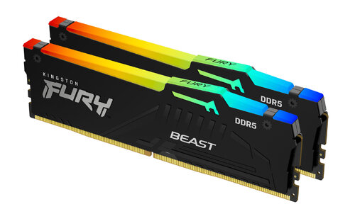 Περισσότερες πληροφορίες για "Kingston Technology FURY Beast RGB (32 GB/DDR5/3000MHz)"