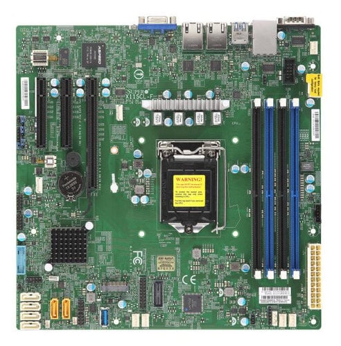 Περισσότερες πληροφορίες για "Supermicro MBD-X11SCL-F"