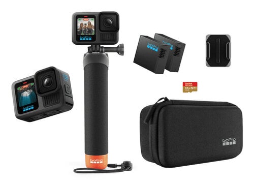 Περισσότερες πληροφορίες για "GoPro HERO13 Black Pack + Accessories"