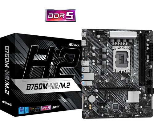 Περισσότερες πληροφορίες για "Asrock B760M-H2/M.2"