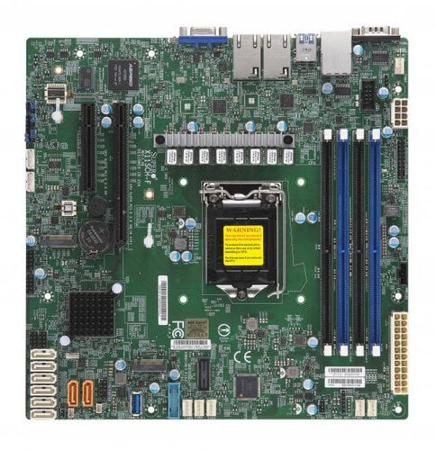 Περισσότερες πληροφορίες για "Supermicro MBD-X11SCH-F"