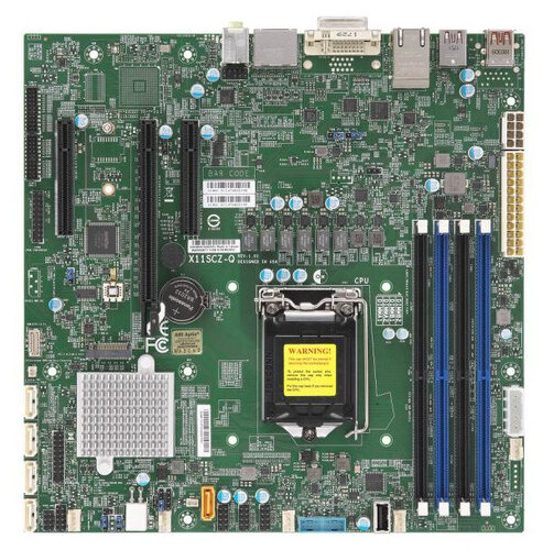 Περισσότερες πληροφορίες για "Supermicro MBD-X11SCZ-Q"