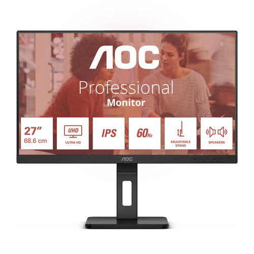 Περισσότερες πληροφορίες για "AOC E3 U27E3UF (27"/4K Ultra HD)"