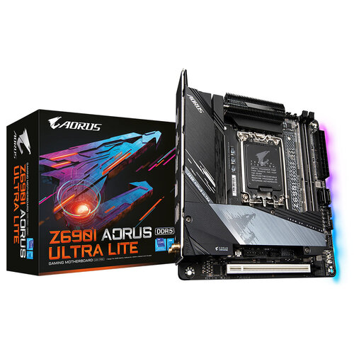 Περισσότερες πληροφορίες για "GIGABYTE Z690I AORUS ULTRA LITE (rev. 1.0)"