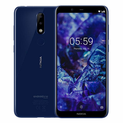 Περισσότερες πληροφορίες για "Nokia 5.1 Plus (Μπλε/32 GB)"