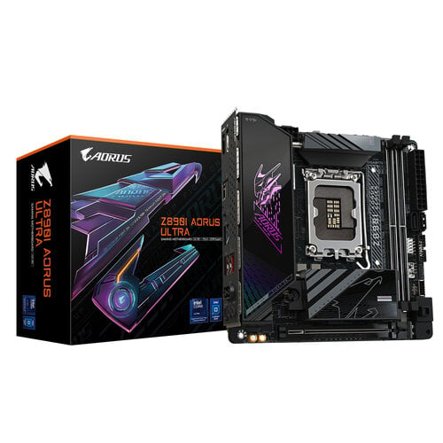 Περισσότερες πληροφορίες για "GIGABYTE Z890I AORUS ULTRA"