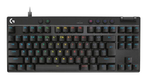 Περισσότερες πληροφορίες για "Logitech G PRO X TKL RAPID (Μαύρο/USB/LED)"