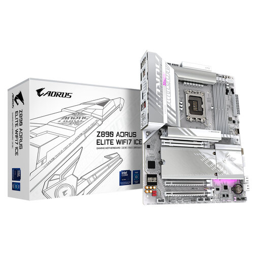 Περισσότερες πληροφορίες για "GIGABYTE Z890 AORUS ELITE WIFI7 ICE"