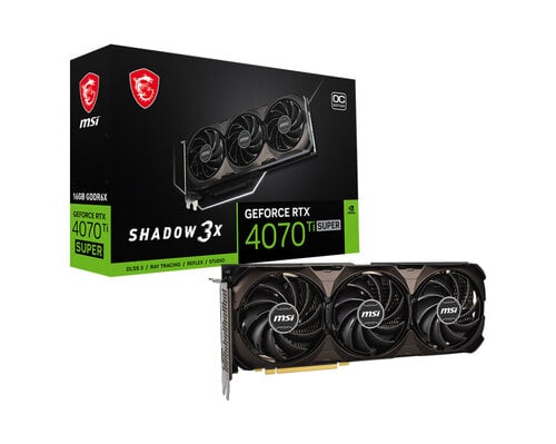 Περισσότερες πληροφορίες για "MSI GeForce RTX 4070 Ti SUPER 16G SHADOW 3X OC"