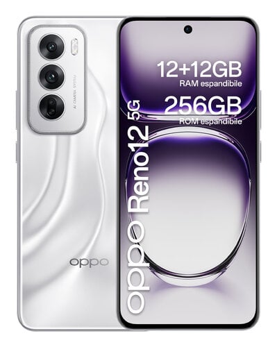 Περισσότερες πληροφορίες για "OPPO Reno 12 5G (Ασημί/256 GB)"