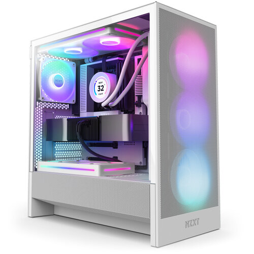 Περισσότερες πληροφορίες για "NZXT H5 Flow RGB (Midi Tower/Άσπρο)"