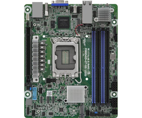 Περισσότερες πληροφορίες για "Asrock Z690D4ID-2T/G5/X550"