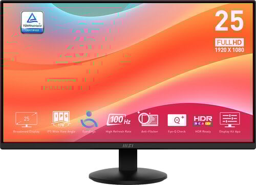 Περισσότερες πληροφορίες για "MSI Pro MP252L (24.5"/Full HD)"