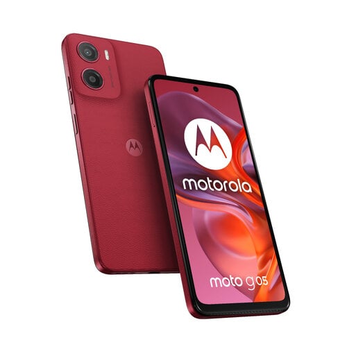 Περισσότερες πληροφορίες για "Motorola moto g05 (Κόκκινο/64 GB)"