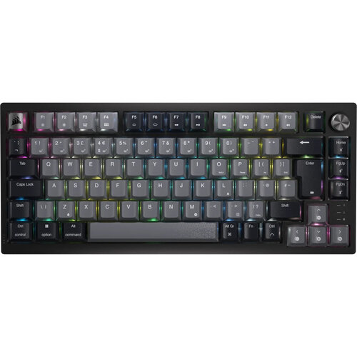 Περισσότερες πληροφορίες για "Corsair K65 PLUS WIRELESS (Μαύρο/RF Wireless/RGB LED)"