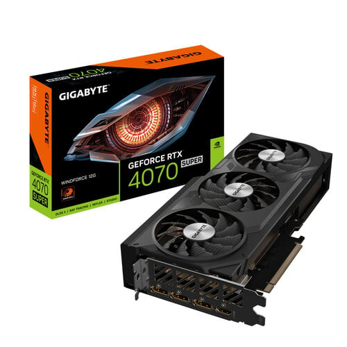 Περισσότερες πληροφορίες για "GIGABYTE GeForce RTX 4070 SUPER WINDFORCE 12G"