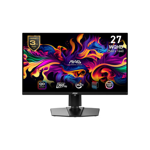 Περισσότερες πληροφορίες για "MSI MAG 271QPX QD-OLED (26.5"/Wide Quad HD)"