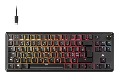 Περισσότερες πληροφορίες για "Corsair K70 CORE TKL RGB (Μαύρο/USB/RGB LED)"