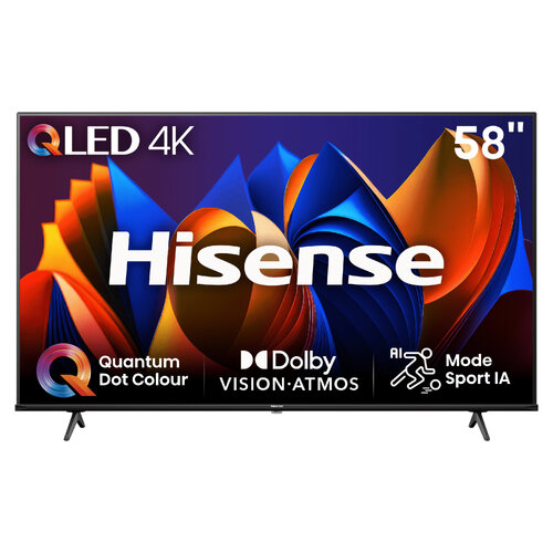 Περισσότερες πληροφορίες για "Hisense 58E7NQ"