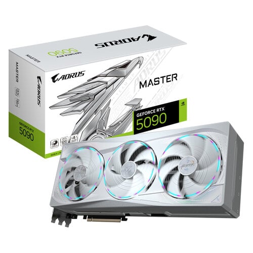 Περισσότερες πληροφορίες για "GIGABYTE AORUS GeForce RTX 5090 MASTER ICE 32G"