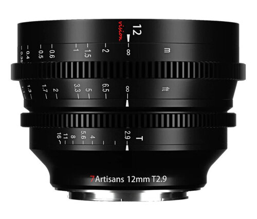 Περισσότερες πληροφορίες για "7Artisans C704B 12mm T2.9"