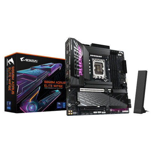 Περισσότερες πληροφορίες για "GIGABYTE B860M AORUS ELITE WIFI6E"