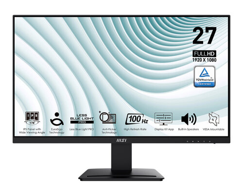 Περισσότερες πληροφορίες για "MSI Pro MP273ADE (27"/Full HD)"