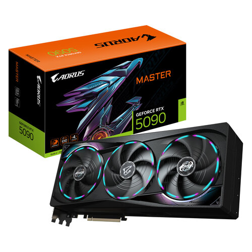 Περισσότερες πληροφορίες για "GIGABYTE AORUS GeForce RTX 5090 MASTER 32G"