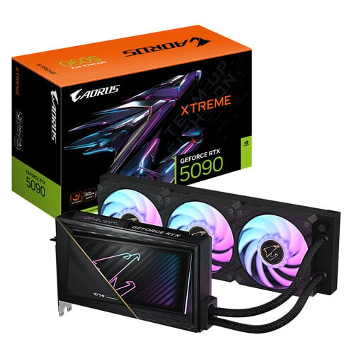 Περισσότερες πληροφορίες για "GIGABYTE AORUS GeForce RTX 5090 XTREME WATERFORCE 32G"