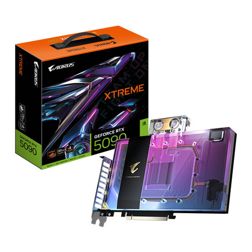 Περισσότερες πληροφορίες για "GIGABYTE AORUS GeForce RTX 5090 XTREME WATERFORCE WB 32G"