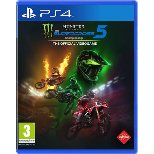 Περισσότερες πληροφορίες για "Monster Energy Supercross 5 (PlayStation 4)"