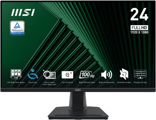 Περισσότερες πληροφορίες για "MSI Pro MP245G (23.8"/Full HD)"