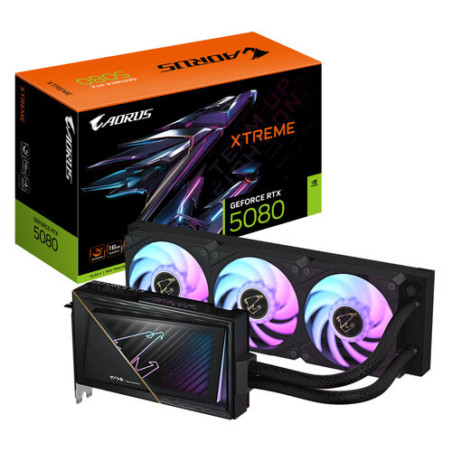 Περισσότερες πληροφορίες για "GIGABYTE AORUS GeForce RTX 5080 XTREME WATERFORCE 16G"