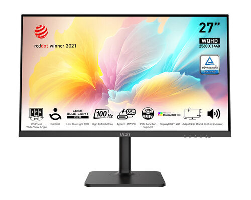 Περισσότερες πληροφορίες για "MSI Modern MD272QXPDE (27"/Wide Quad HD)"