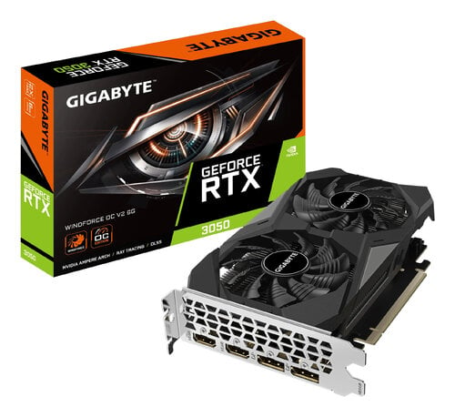 Περισσότερες πληροφορίες για "GIGABYTE GeForce RTX 3050 WINDFORCE OC V2 6G"