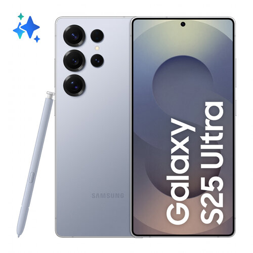 Περισσότερες πληροφορίες για "Samsung Galaxy S25 Ultra (Μπλε, Ασημί, Τιτάνιο/512 GB)"
