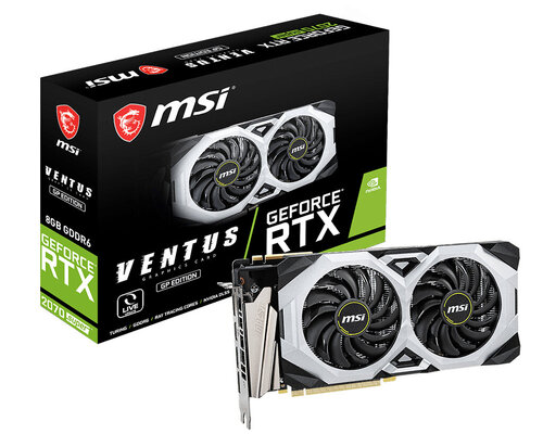 Περισσότερες πληροφορίες για "MSI GEFORCE RTX 2070 SUPER VENTUS GP"