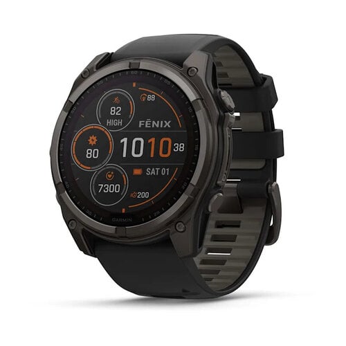 Περισσότερες πληροφορίες για "Garmin fenix 8 (51mm/Τιτάνιο/Πλαστικό Ενισχυμένο Με Ίνες (FRP), Τιτάνιο)"