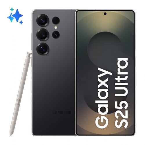 Περισσότερες πληροφορίες για "Samsung Galaxy S25 Ultra (Μαύρο/256 GB)"