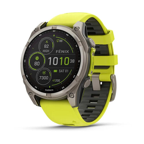 Περισσότερες πληροφορίες για "Garmin fenix 8 (47mm/Τιτάνιο/Πλαστικό Ενισχυμένο Με Ίνες (FRP), Τιτάνιο)"