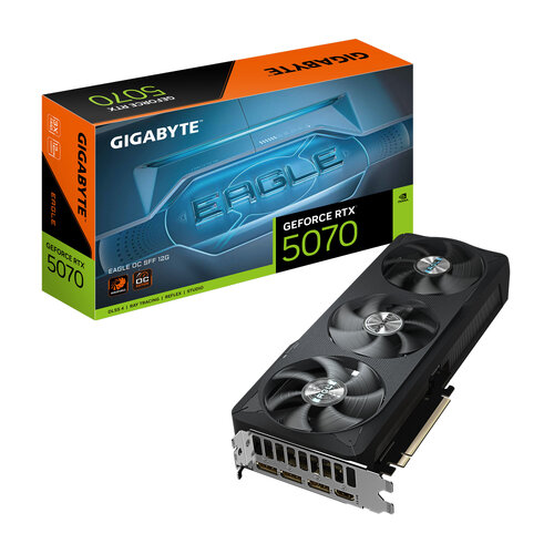 Περισσότερες πληροφορίες για "GIGABYTE GeForce RTX 5070 EAGLE OC SFF 12G"