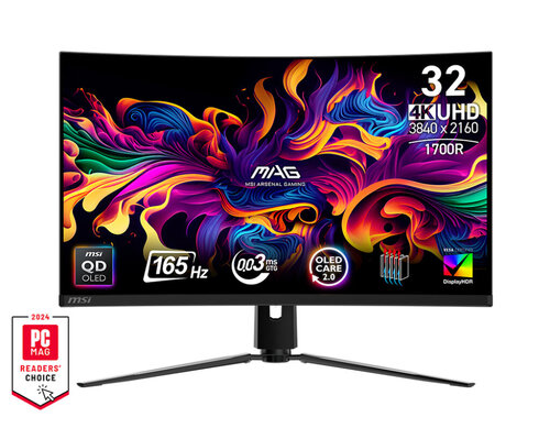 Περισσότερες πληροφορίες για "MSI MAG 321CUPDE QD-OLED (31.5"/4K Ultra HD)"