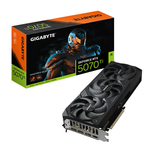 Περισσότερες πληροφορίες για "GIGABYTE GeForce RTX 5070 Ti WINDFORCE OC SFF 16G"