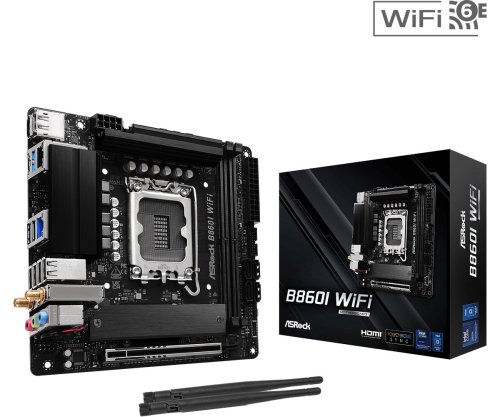 Περισσότερες πληροφορίες για "Asrock B860I WiFi"