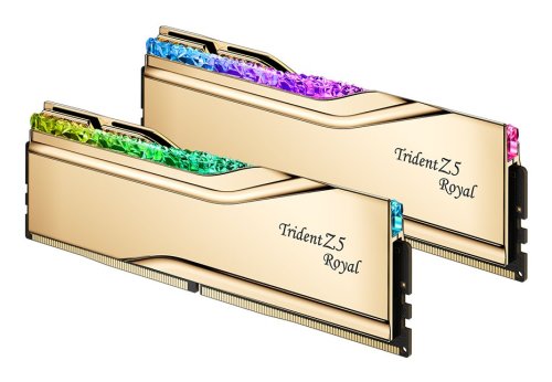 Περισσότερες πληροφορίες για "G.Skill Trident Z5 Royal F5-6000J2836G16GX2-TR5G (32 GB/DDR5)"