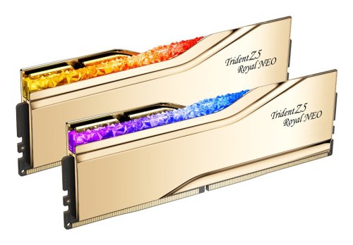 Περισσότερες πληροφορίες για "G.Skill Trident Z5 Royal Neo F5-6000J2836F24GX2-TR5NG (48 GB/DDR5)"