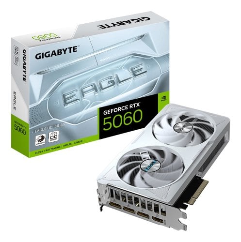 Περισσότερες πληροφορίες για "GIGABYTE GeForce RTX 5060 EAGLE OC ICE 8G"