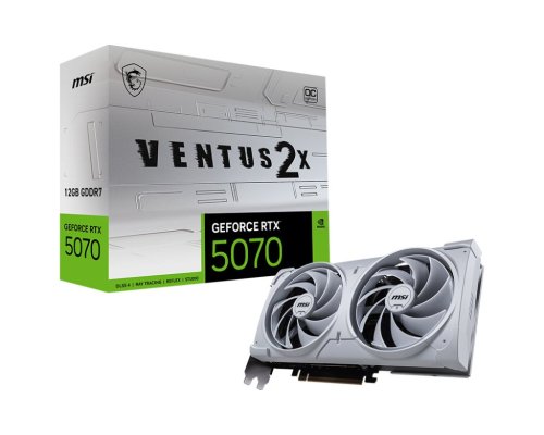 Περισσότερες πληροφορίες για "MSI GeForce RTX5070 VENTUS 2X OC White"