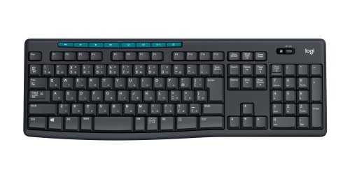 Περισσότερες πληροφορίες για "Logitech K275 (Μαύρο/RF Wireless)"