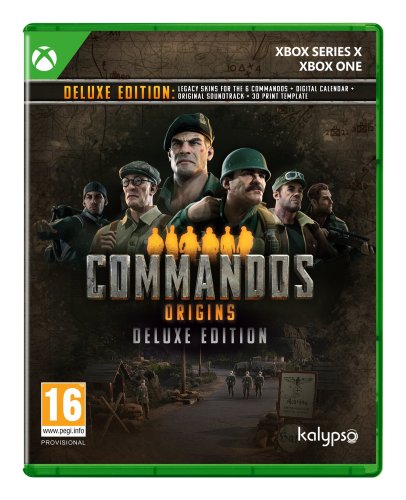 Περισσότερες πληροφορίες για "Commandos: Origins Deluxe Edition (XSX) (Xbox One/Xbox Series X)"
